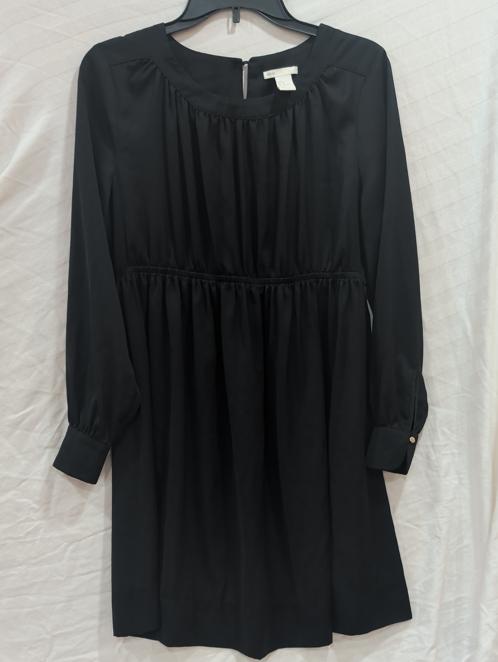 H&M's MAMA Line Black Long Sleeve Maternity Dress Size M